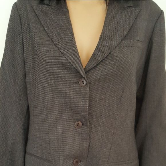 Irene Van RYB blazer, Brown, Size 40 - Picture 1 of 7